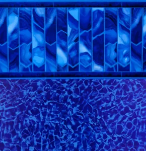 Indigo Tide pool liner pattern